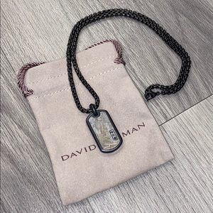 David yurman dog tag